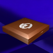 2014年5月：定制廣東友元制作紀念銀幣鑲水晶鑲純銀紀念幣