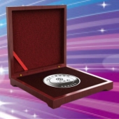 2016年8月　湛江定制　中國銀行定制純銀紀(jì)念幣、純銀紀(jì)念章