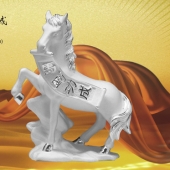 馬上成功純銀禮品定制、馬到成功純銀紀念品制作定做